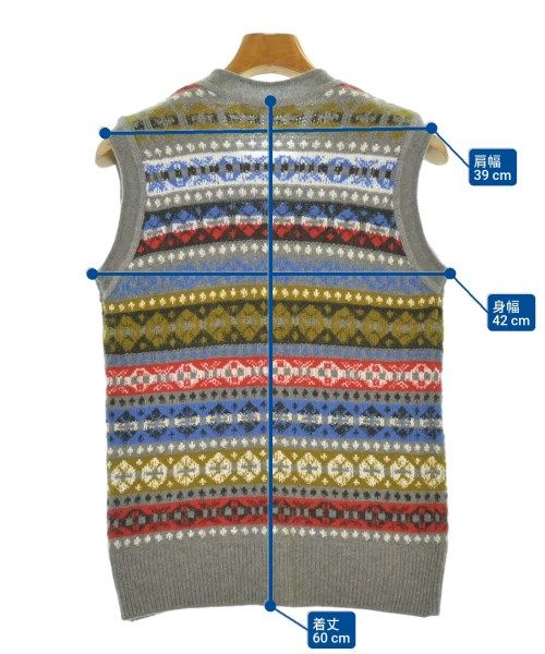 WALES BONNER ベスト メンズ 【古着】【中古】【送料無料】 - メルカリ