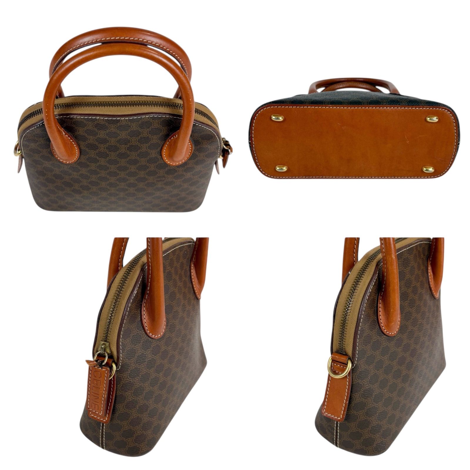 セリーヌ CELINE 2WAY ショルダーバッグ ハンドバッグ マカダム柄