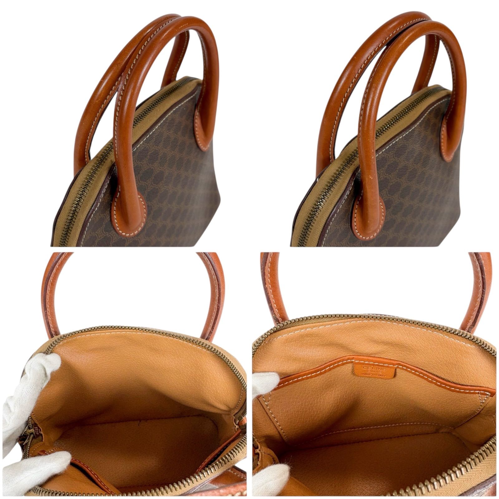 セリーヌ CELINE 2WAY ショルダーバッグ ハンドバッグ マカダム柄