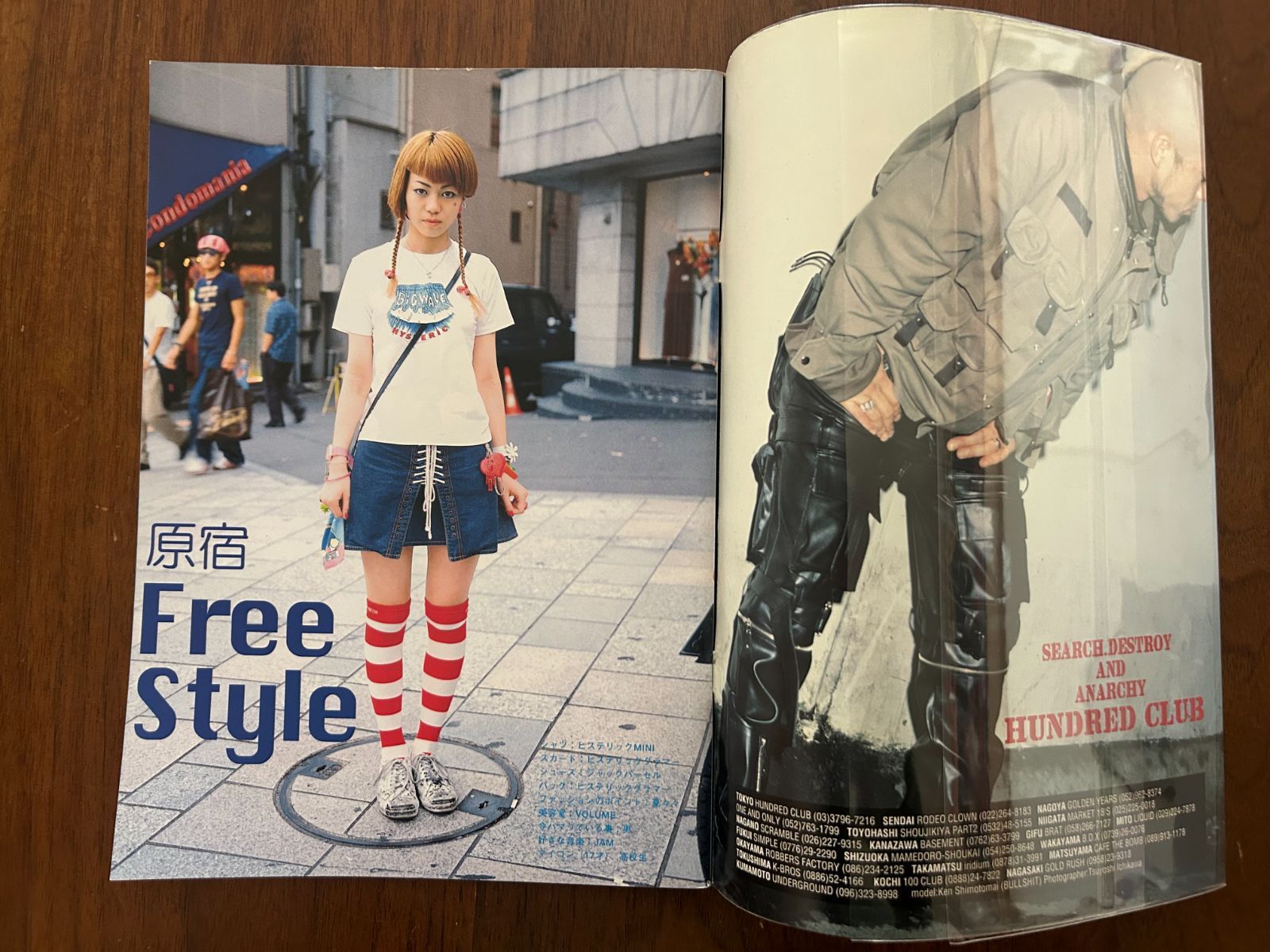 FRUiTS フルーツ Vol.015 (1998年10月号) 原宿フリースタイル