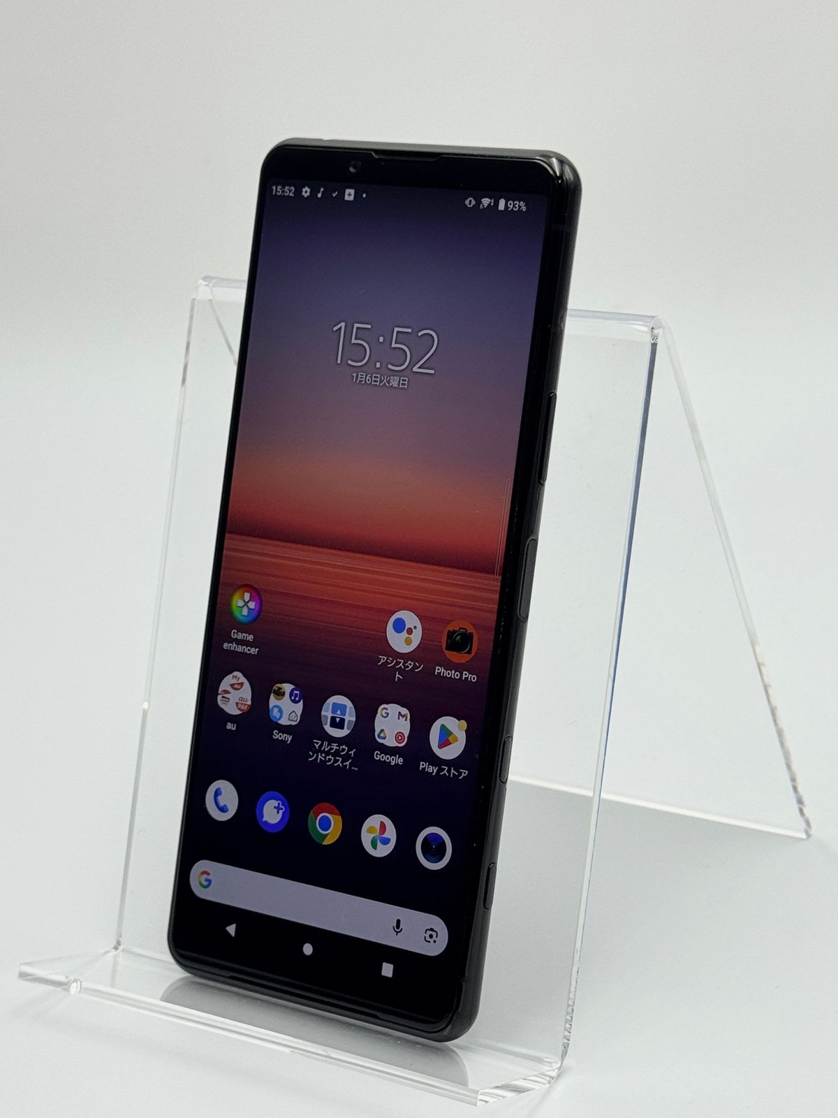 B Xperia 5 II SOG 02 8 GB 128 ブラック SIMフリー 白ロム