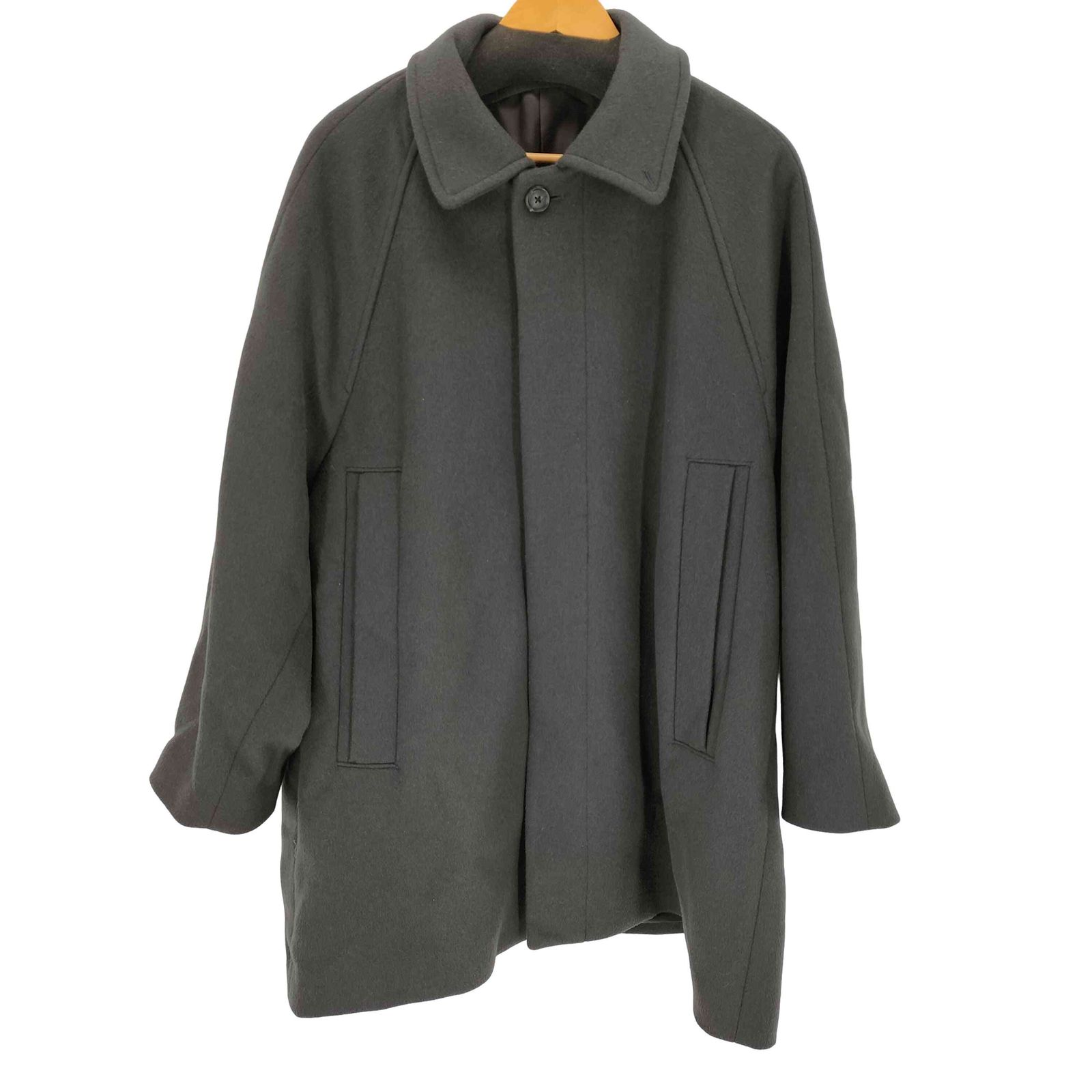 Luis ルイス　ハイクオリティ メルトンハーフコート　黒　ブラック Lui's（ルイス）の「ハイクオリティ メルトンハーフコート（ステン