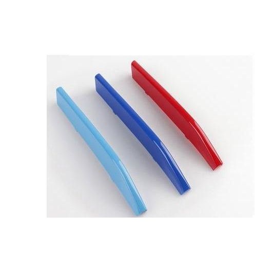 3ピース フロントグリルストリップ カバー トリム ABS スパンコール BMW 7シリーズG 12 G 13 2016 2017 2018 タイプ001 AL-DD-5876 AL