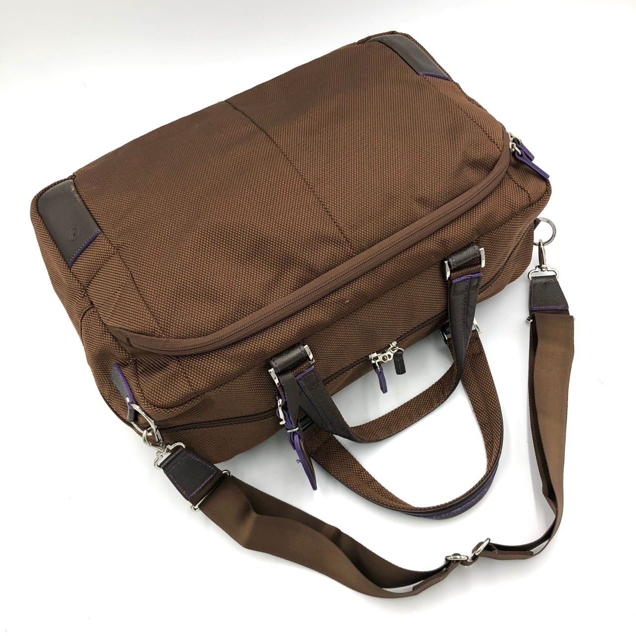 ProtecA プロテカ 2way ビジネスバッグ ブリーフケース 茶 ブラウン 鞄 