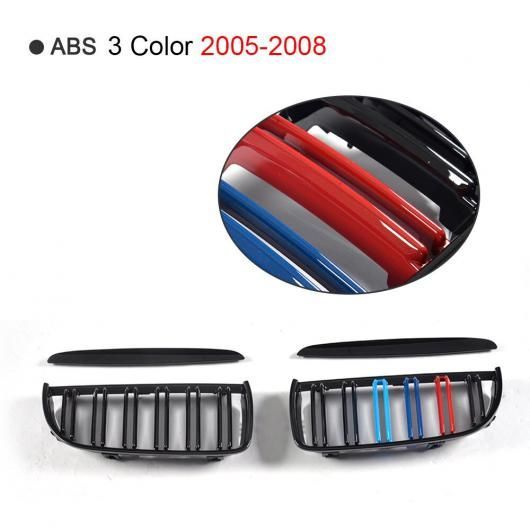ABS フロント バンパー グリル カバー トリム アクセサリー 適用 BMW 3シリーズ E 90 320 i 323 325 328 330 335 3 色 05 08 AL II 095