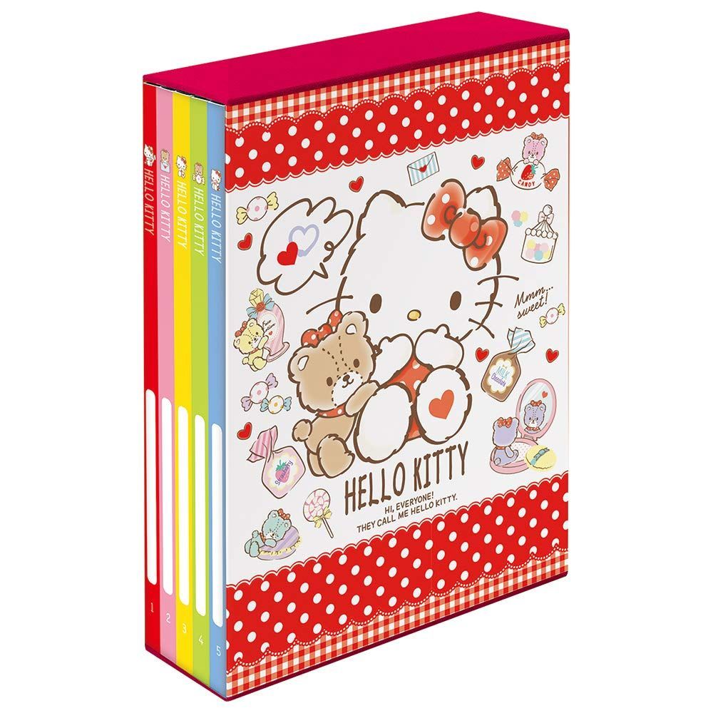 特価セール】ナカバヤシ 5冊BOX ポケットアルバム ハローキティ 23870