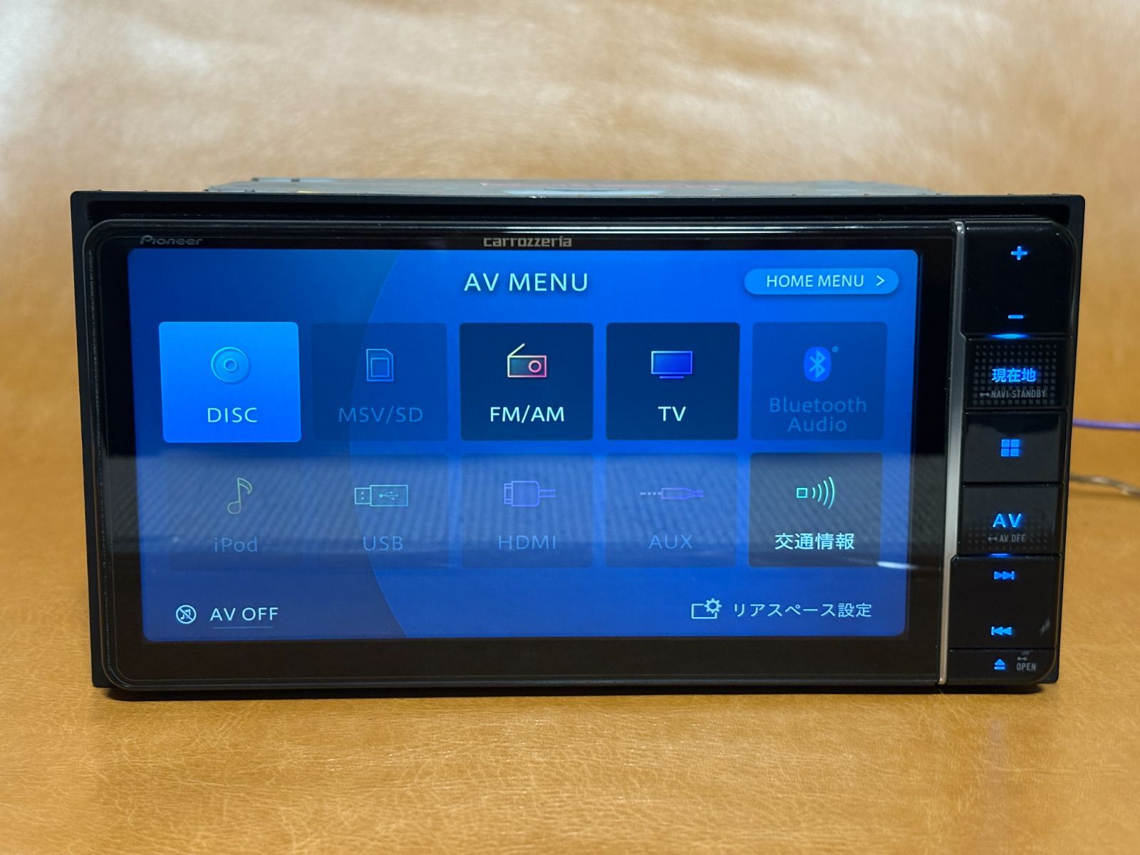 carrozzeria AVIC-RW710 メモリーナビ　2019 送料無料 カロッツェリア AVIC-RW710 2019年 メモリーナビ フルセグ