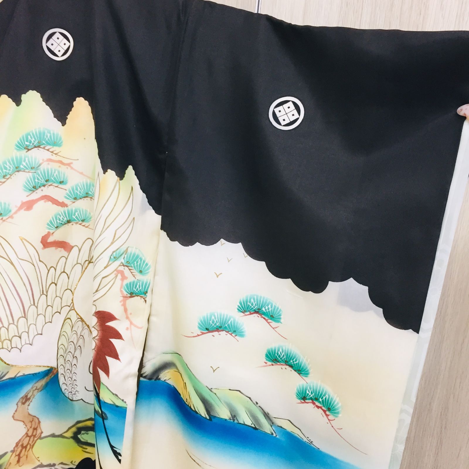 S【着物】お宮参り 七五三 着物 男の子 長襦袢 和服 お祝い - メルカリ