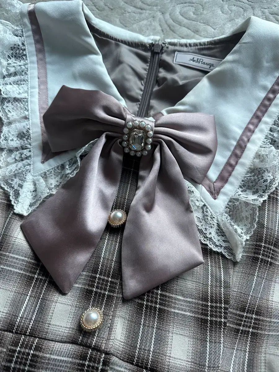 アンクルージュ チェック セットアップ