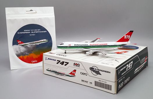 Jcwings エバーグリーン スーパータンカー747 100 SF N 479 EV 1 400 ステッカー付き BB 4 741 001
