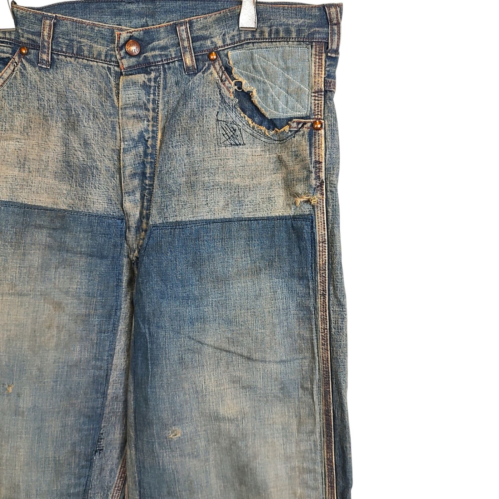 SAINT MICHAEL セント マイケル 23AW デニムパンツ SM-A23-0000-038 S