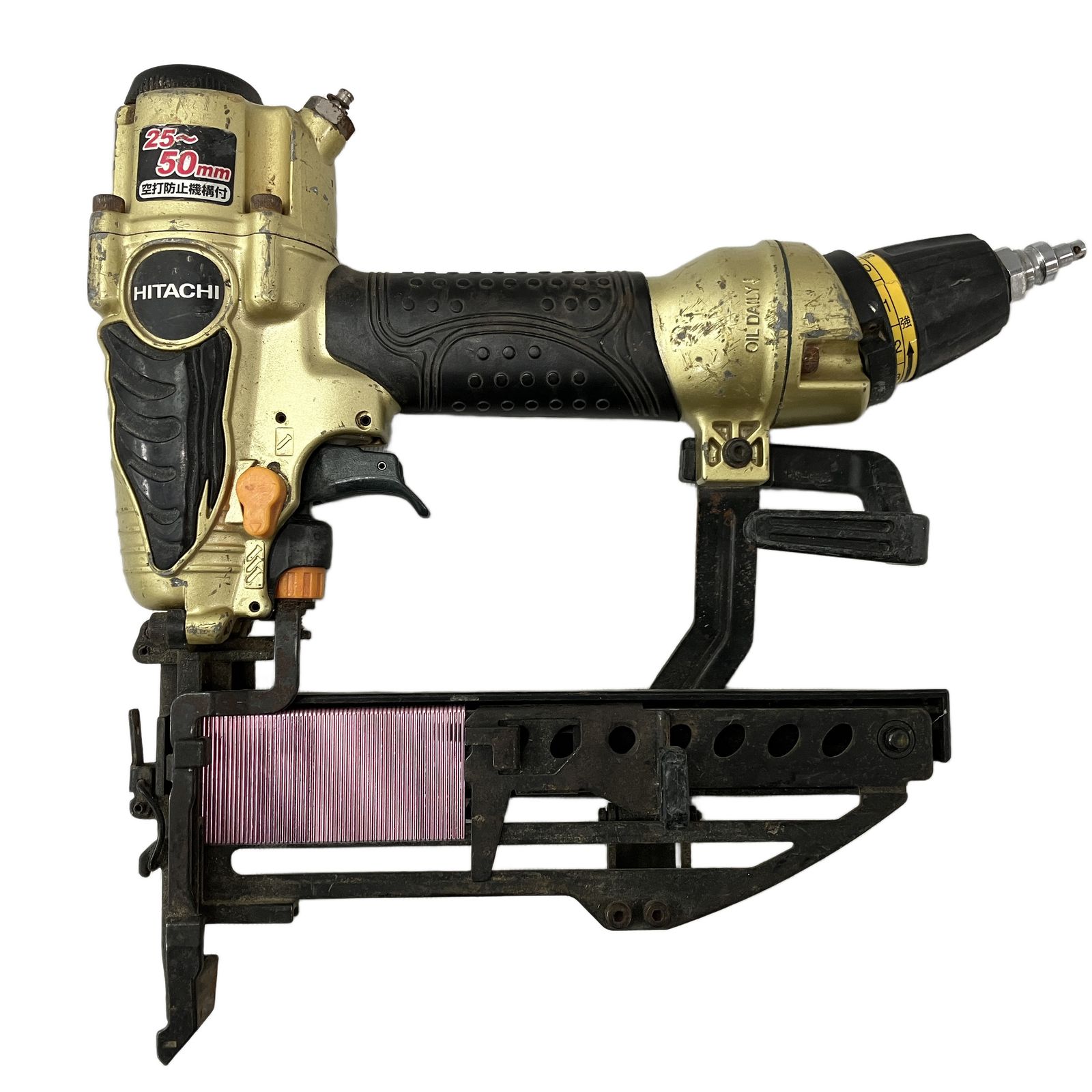 HITACHI 高圧フロア用タッカ 多機能 電動工具