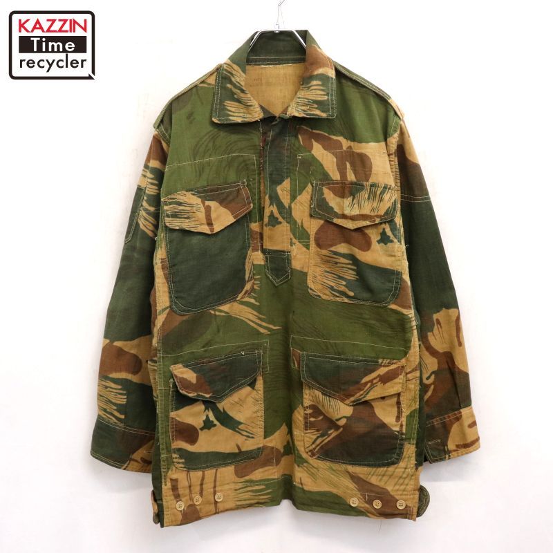 60s vintage パキスタン軍 ブラッシュカモ プルオーバー スモック