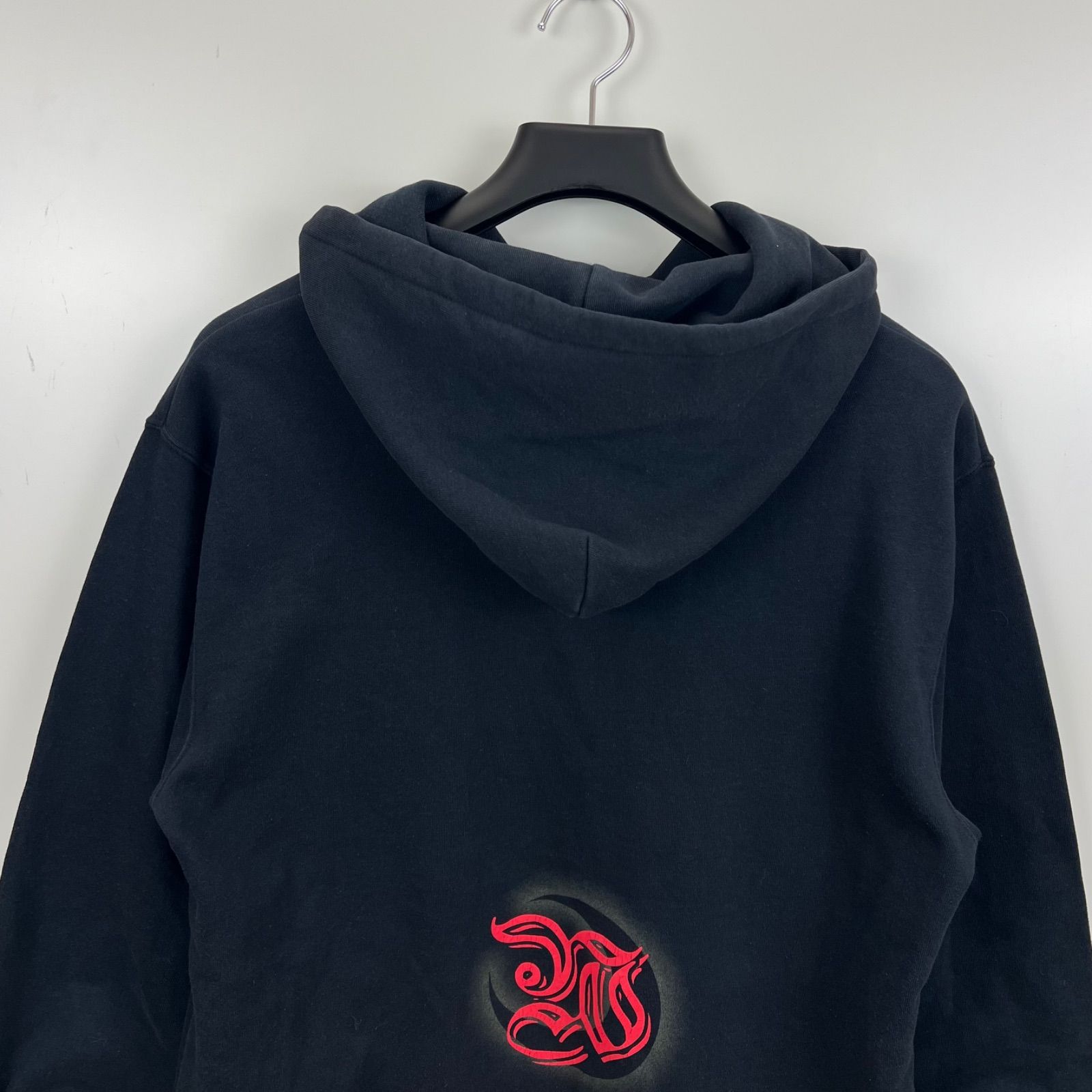 WOLFMAN B.R.S. sliver brand wolf sweat hoodie M 06-P1 ウルフマン