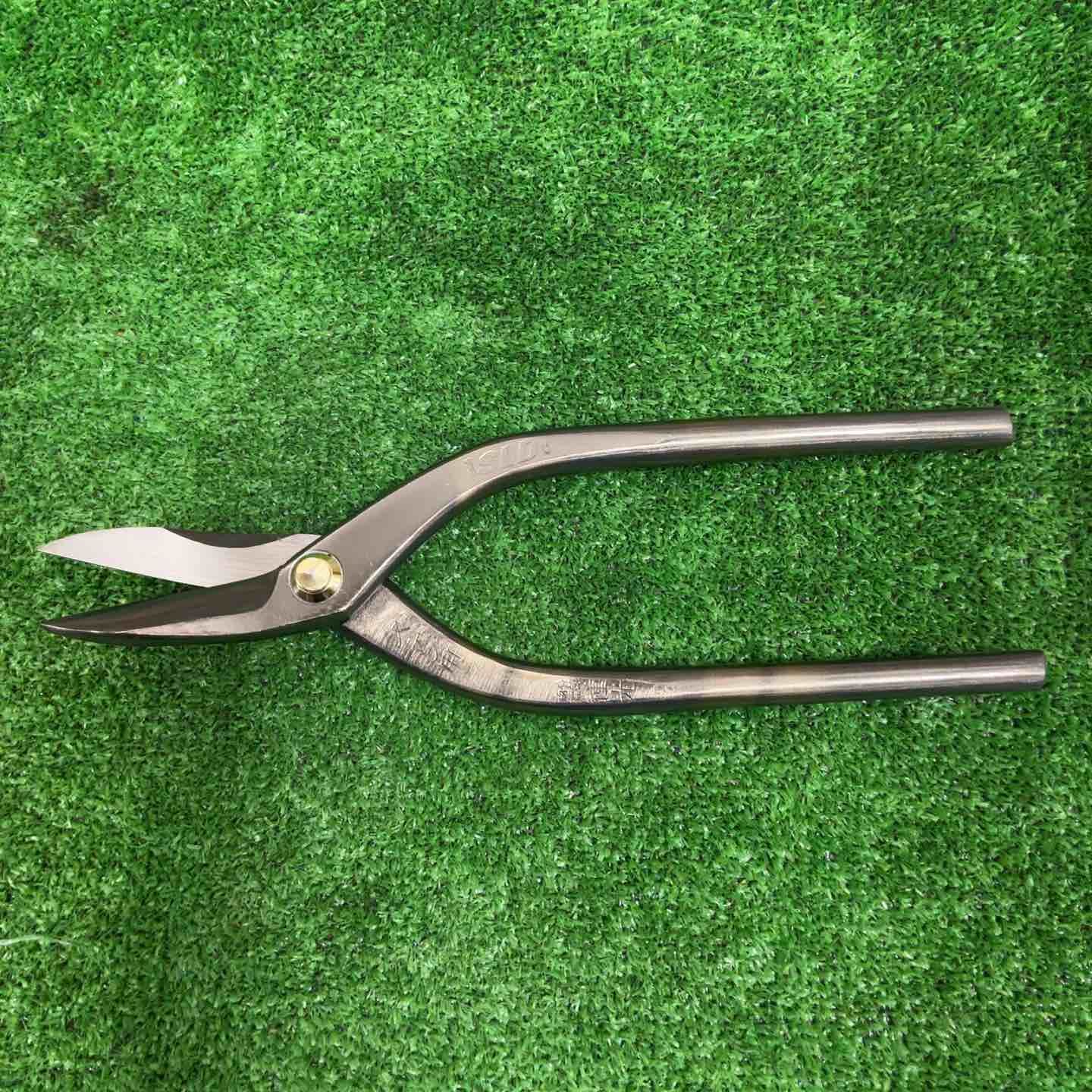 ツボタ 種光 板金鋏 金切鋏 柳刃 240 mm ステン用 安来鋼 SLD使用