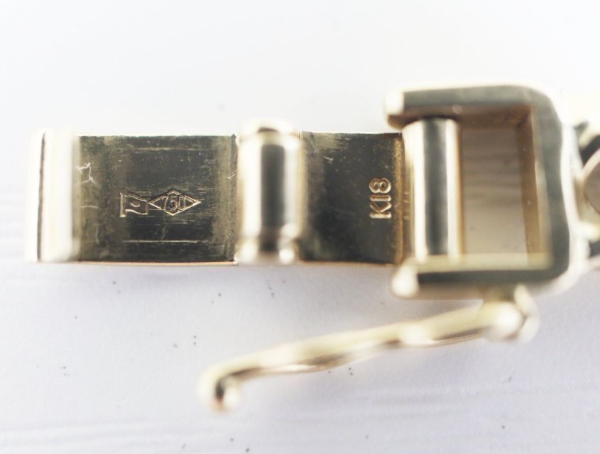  K 18 キヘイ 喜平 ブレスレット 8面トリプル 20.5 g 8メントリプル 18金 イエローゴールド 750 YG ジュエリー ブレスレット アクセサリー