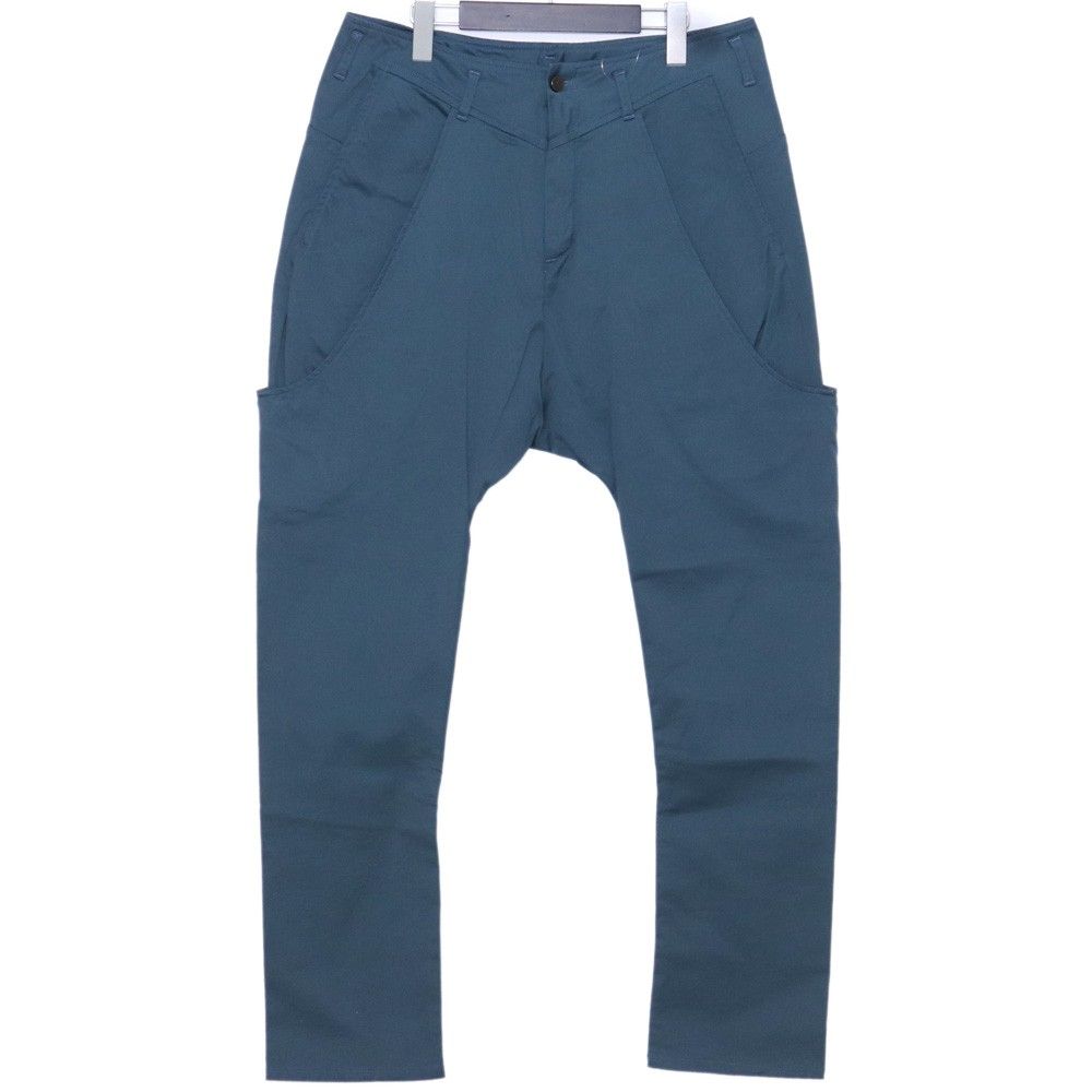 DOBBY COTTON PANTS 6 PKT UNLINED Mサイズ ブルー 11486-6282