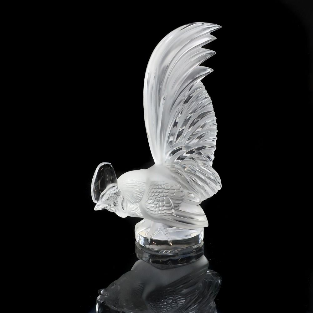 LALIQUE】ラリック COQ NAIN ( コックナン チャボ 矮鶏 ) クリスタル _