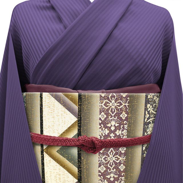 新古品】 袋帯 全通 正絹 手染め屋吉兵衛 オフホワイト グレー ぼかし