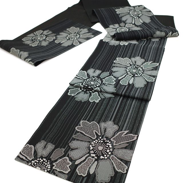 新古品】 袋帯 正絹 未使用 伊勢型五役 創作意匠作家 福山忠幸 織り柄