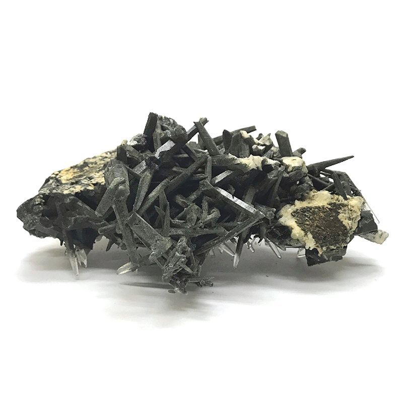 ガネーシュヒマール産 水晶クラスター クローライトINクォーツ（913