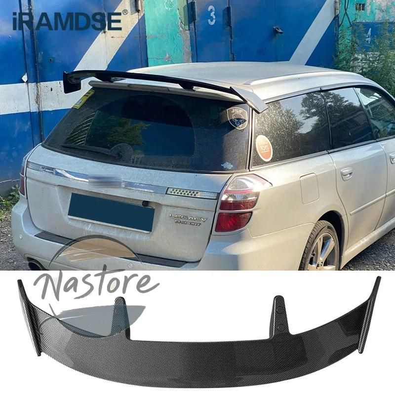 スポイラー リア 汎 カーボン表面 abs 材料タイプ汎 トランクスバル SUBARU レガシィワゴン 2006 20