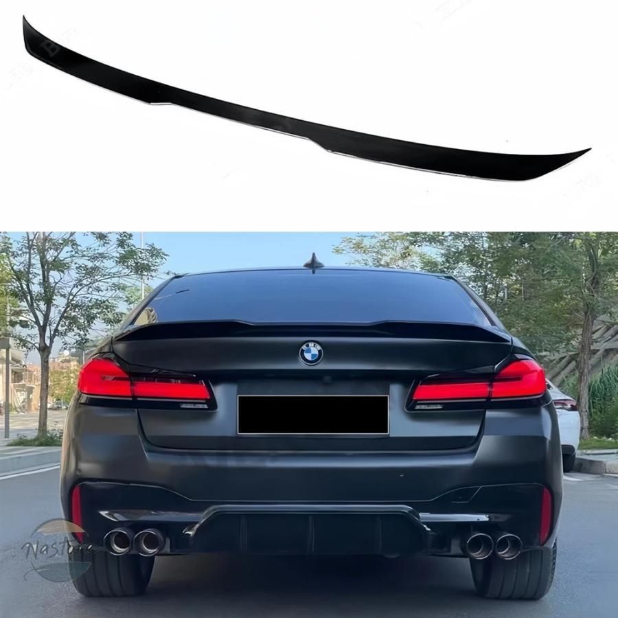 BMW g 30 リア キット スポイラー トランク 光沢 ある黒い 38 f 90 m 5 520 i 525 530 e 5シリーズ 2017 2025 部品 カスタ