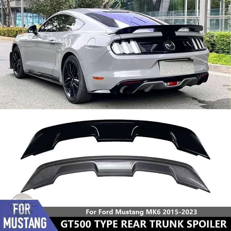 mk 6 フォード ford リア キット スポイラー リップ カスタム アクセサリー マスタング 2015-2025 グロッシーブラック スポー
