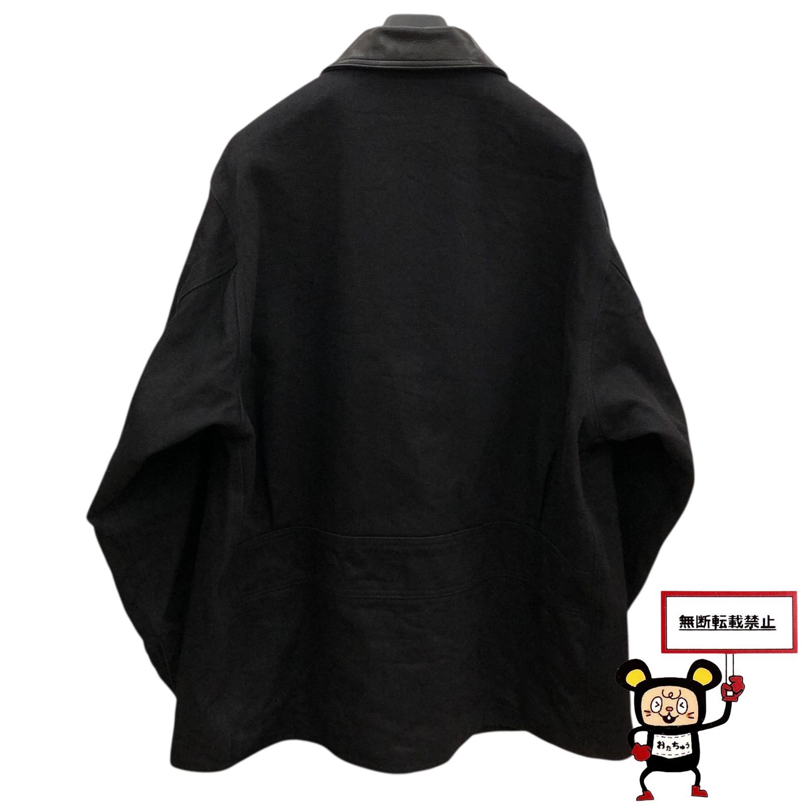 COMOLI 25aw デニム レザー ワークジャケット サイズ1 comoli コモリ