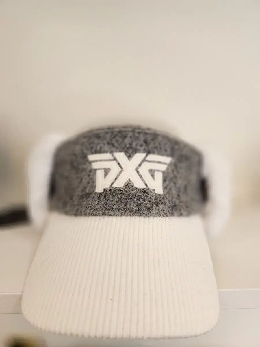 PXG ゴルフ サンキャップ 白|グレー