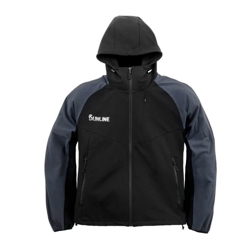 サンライン ライトシェルパーカー SUW 15510 ブラック Mサイズ sunline