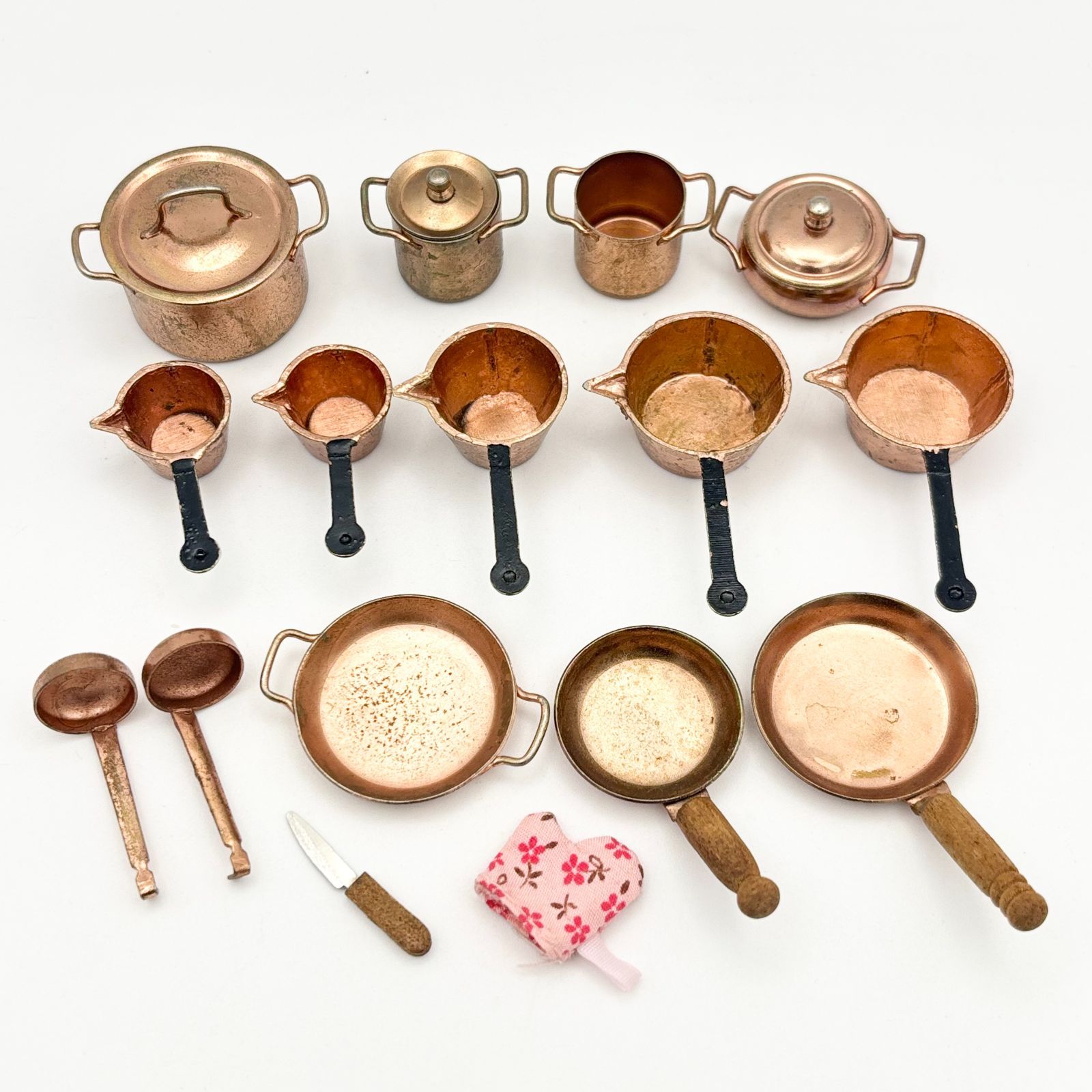 初期 | シルバニアファミリー 銅製 調理器具セット