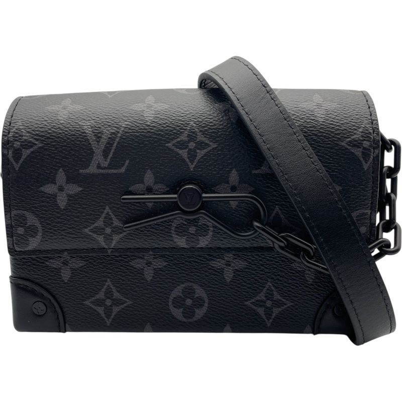 ルイ ヴィトン LOUIS VUITTON スティーマー ウェアラブル ウォレット M 81783 ブラック モノグラム エクリプス レディース ショルダーバッグ