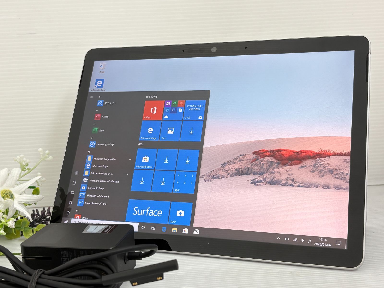 バッテリー良好】Microsoft SURFACE GO2 model:1927『Core M3(8100Y