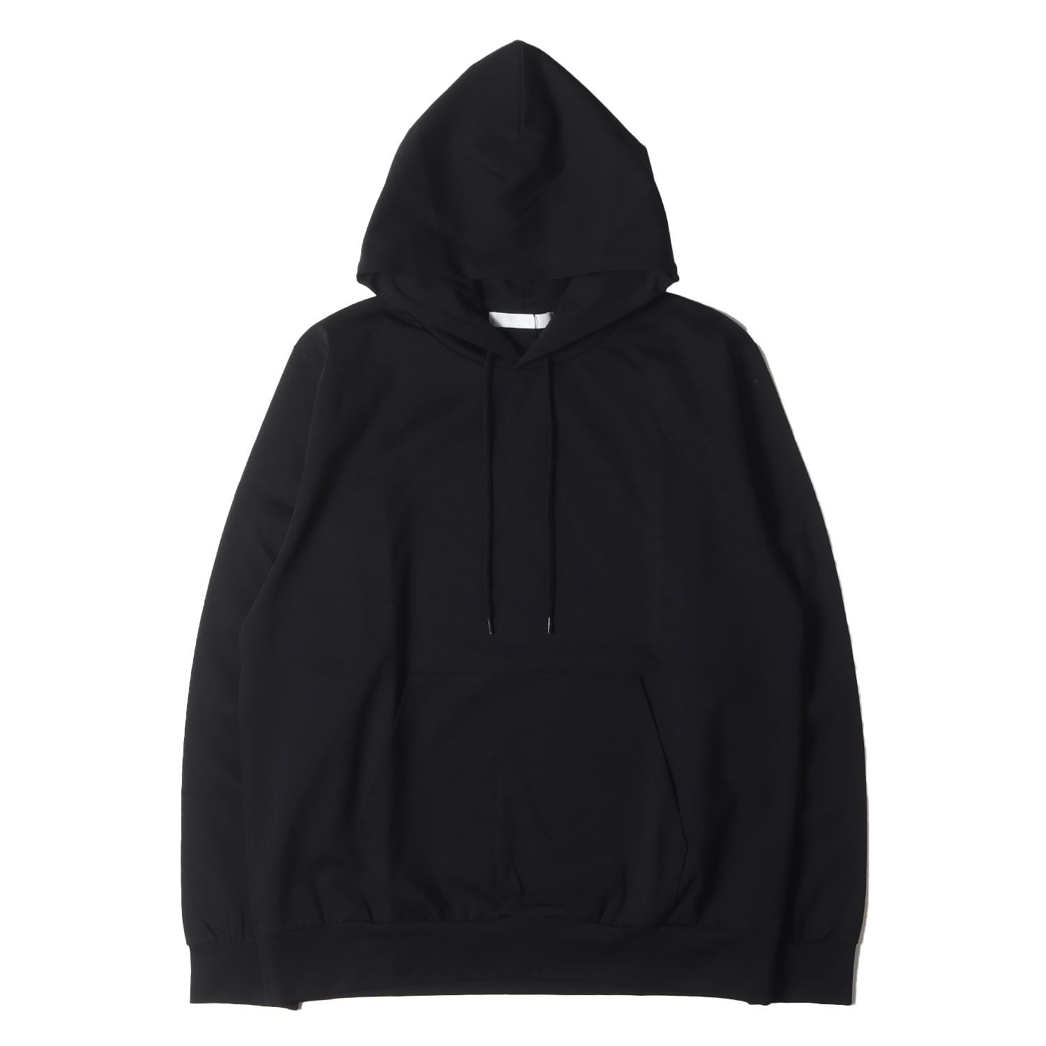 SOPHNET ソフネット パーカー ブラック 黒 サイズ 2 25 AW ストレッチ ポンチ プルオーバー TAUT PONTE HOODIE トップス フーディー メンズ