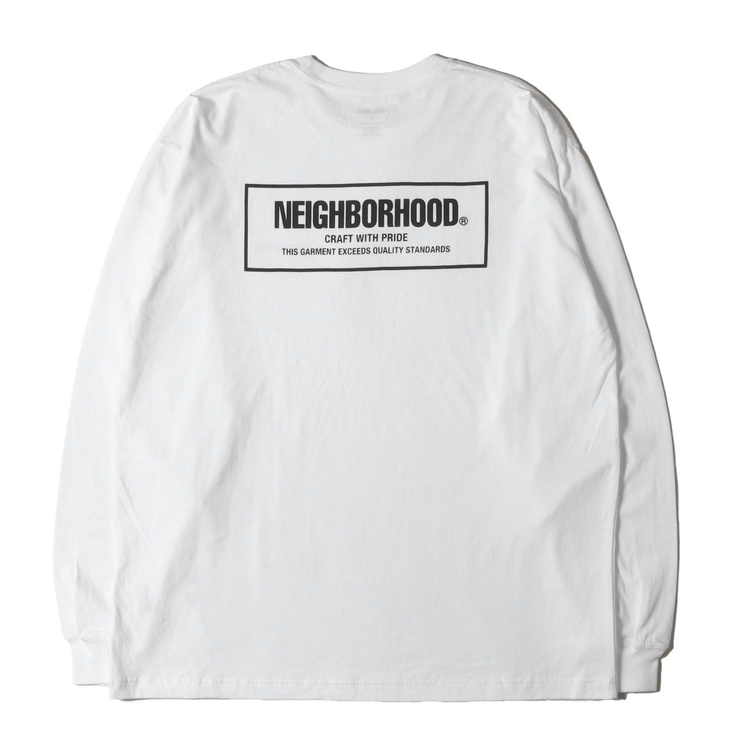 新品同様】NEIGHBORHOOD ネイバーフッド Tシャツ ホワイト 白 サイズ