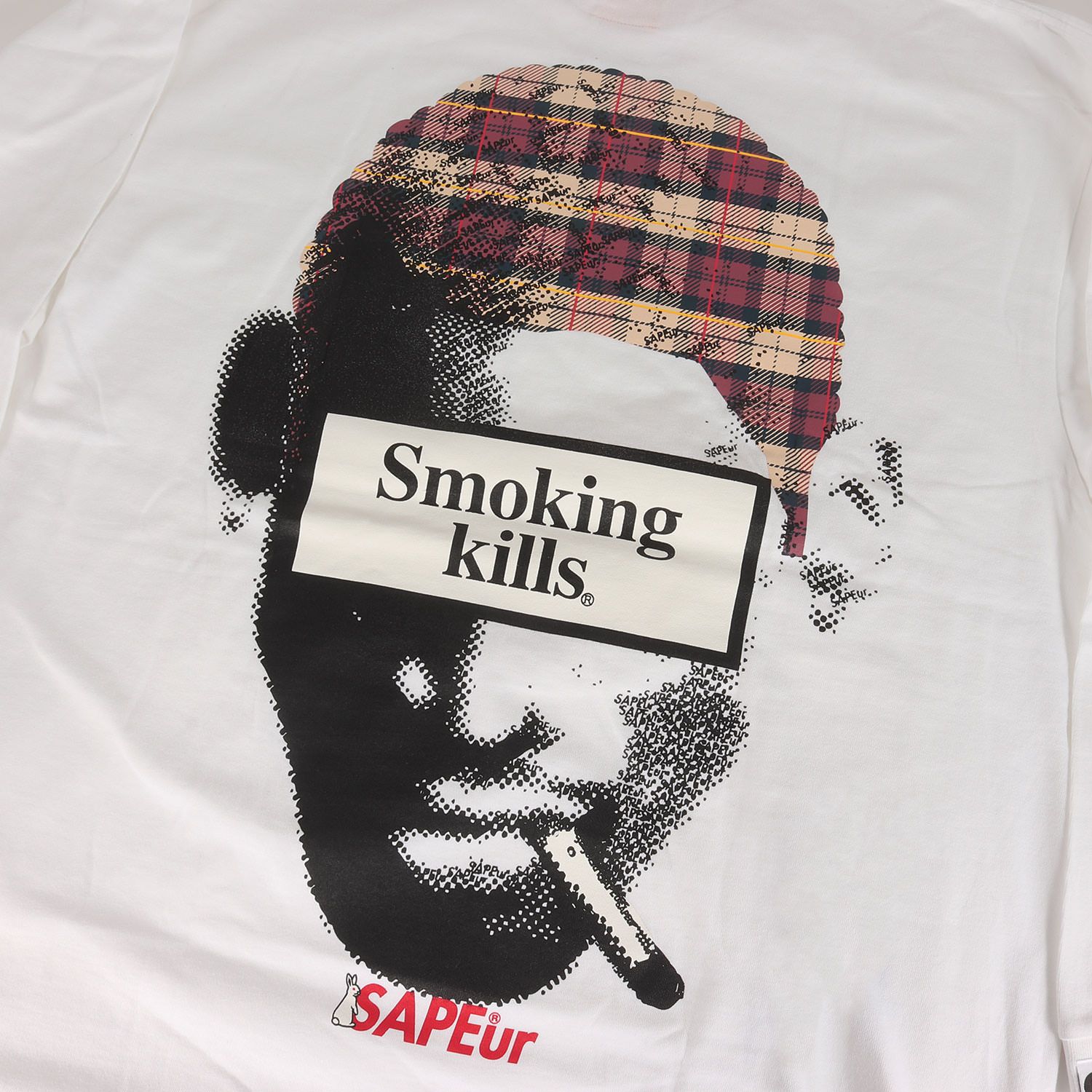 新品】A Elegantes SAPEur サプール Tシャツ ホワイト 白 サイズ:XXL