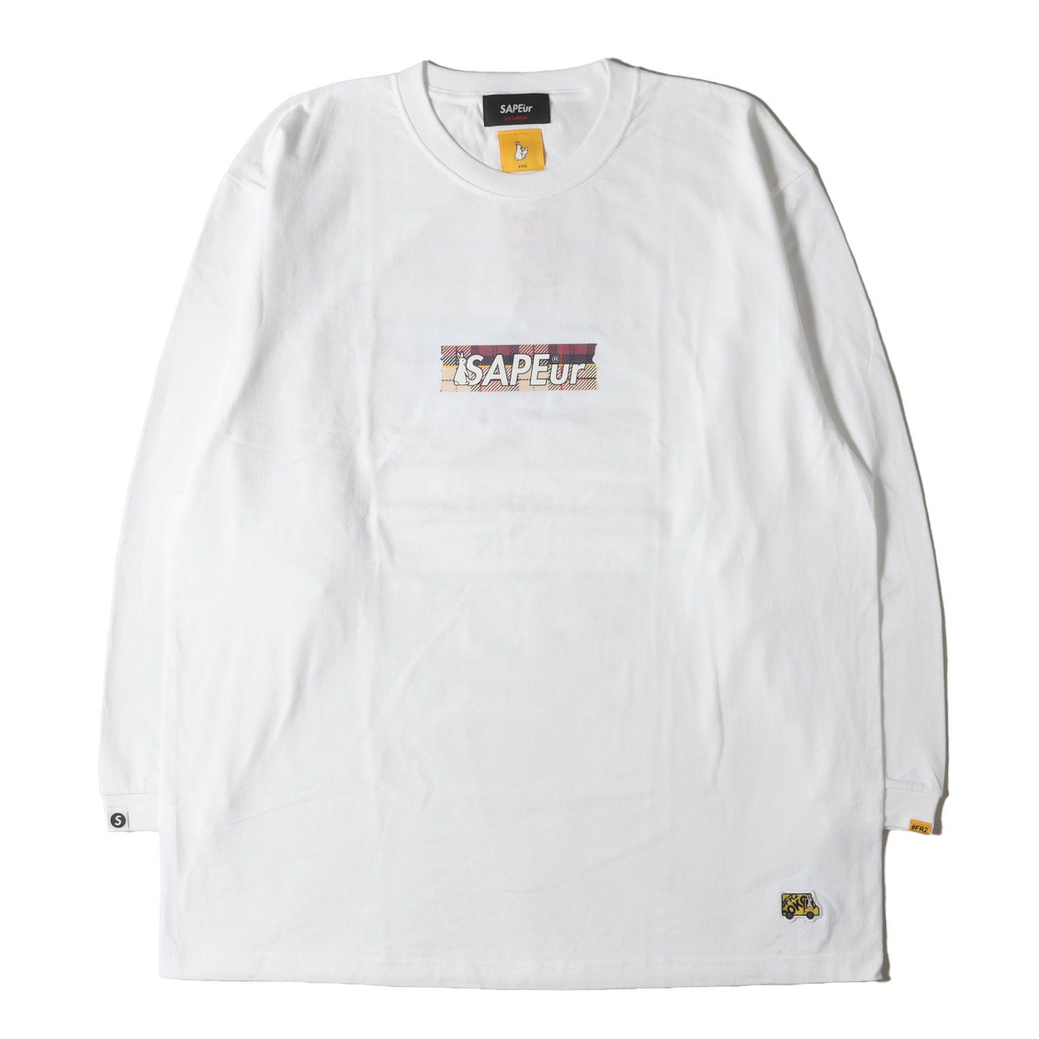 新品】A Elegantes SAPEur サプール Tシャツ ホワイト 白 サイズ:XXL