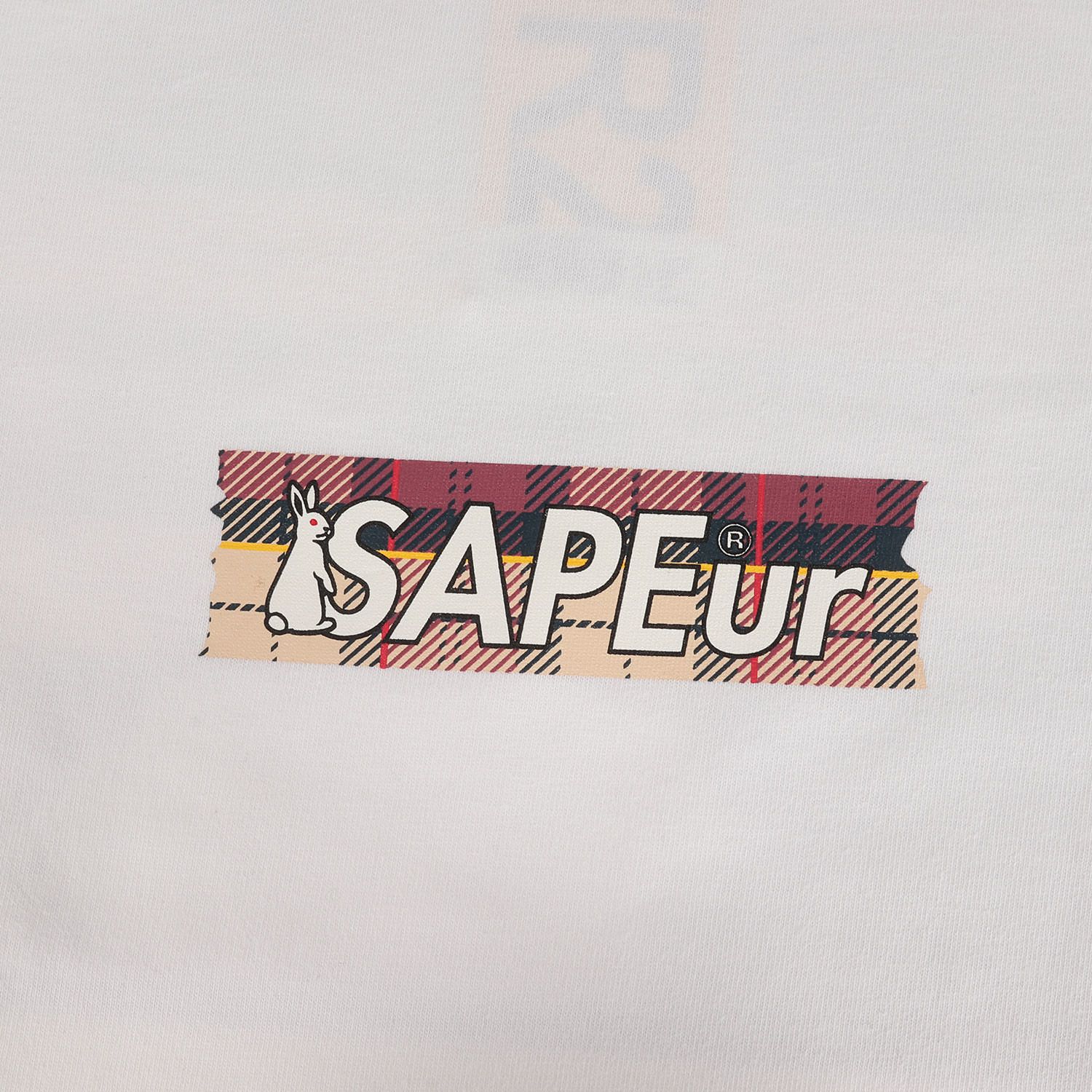 新品】A Elegantes SAPEur サプール Tシャツ ホワイト 白 サイズ:XXL