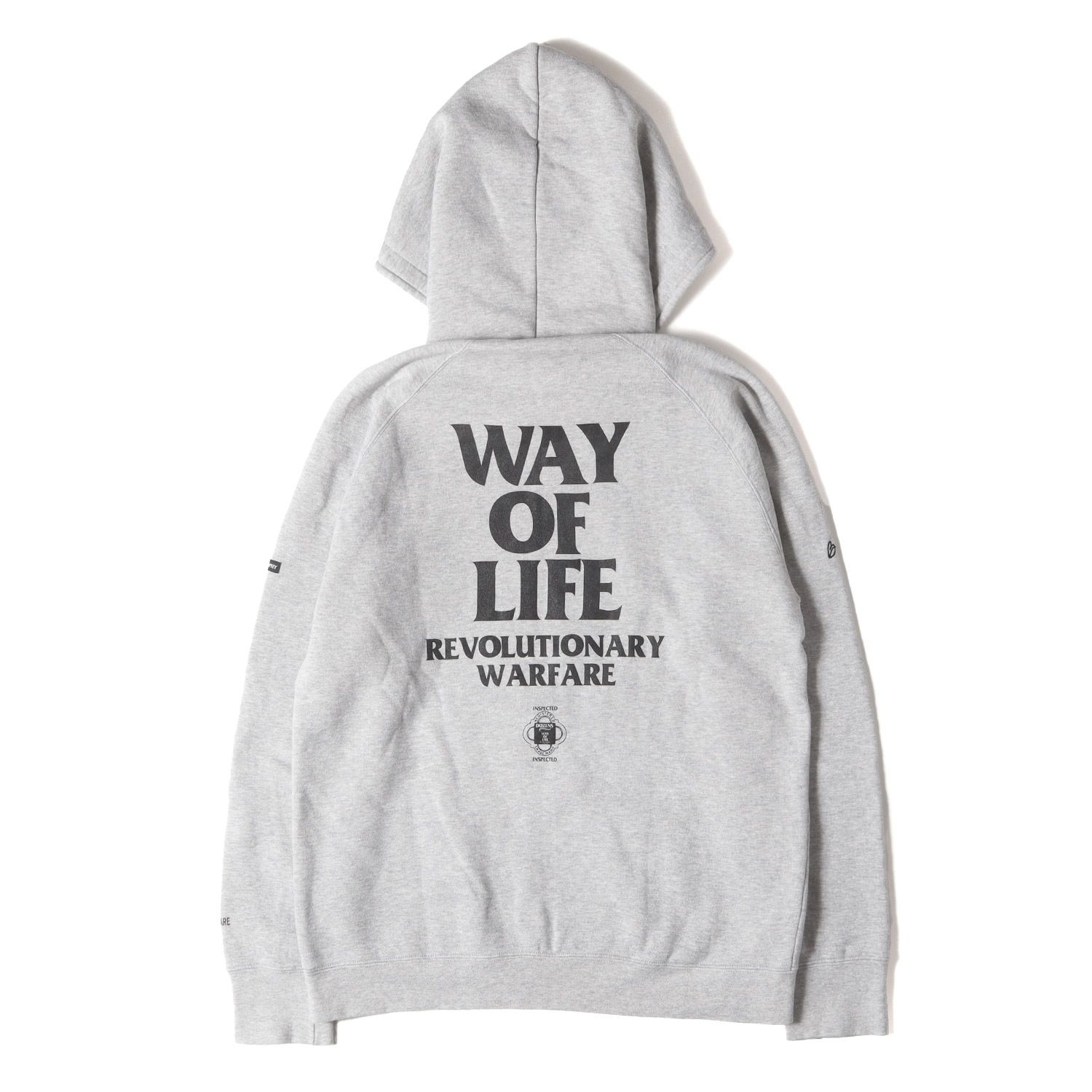 美品】WTAPS ダブルタップス パーカー グレー サイズ:S | WAY OF LIFE 