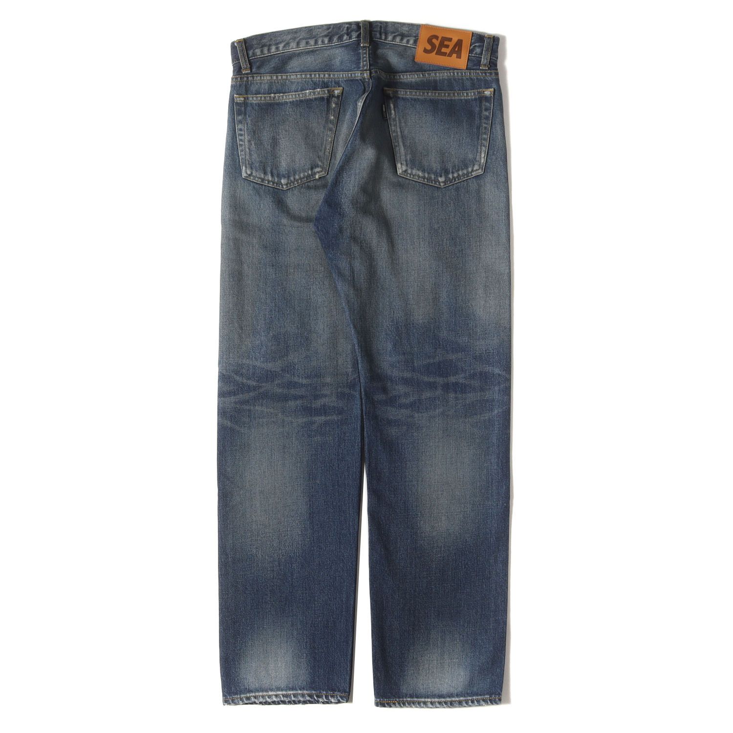 美品】WIND AND SEA ウィンダンシー パンツ インディゴ サイズ:L