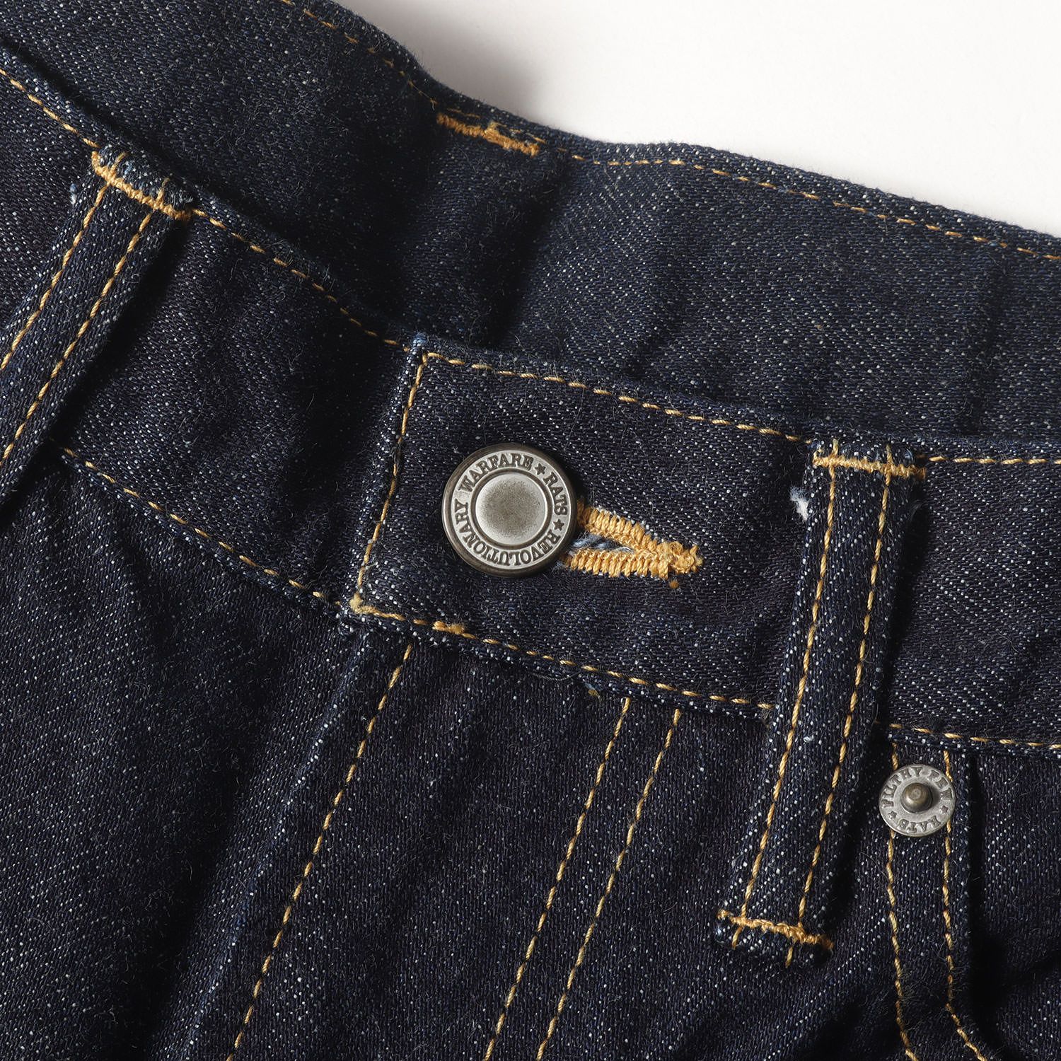 RATS ラッツ パンツ インディゴ サイズ:M | ワンウォッシュ加工 セルビッチ デニムパンツ (ONE WASH DENIM PANTS) | ボトムス ジーンズ ジーパン【メンズ】【中古】 RATS ラッツ パンツ インディゴ サイズ:M | ワンウォッシュ加工