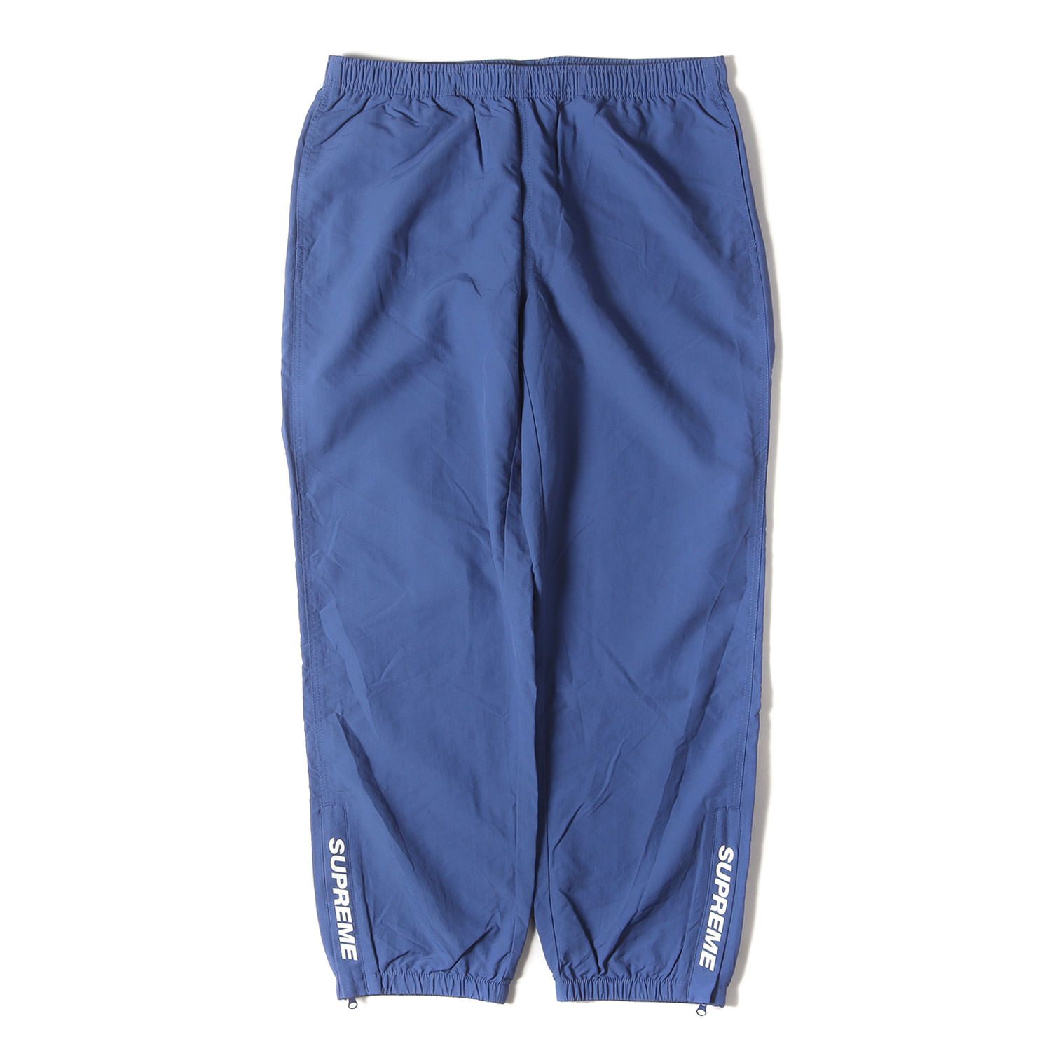 Supreme シュプリーム パンツ サイズ:S / ナイロン ウォームアップ パンツ (Warm Up Pant) / ネイビー 紺 / ボトムス ズボン撥水 速乾 【メンズ】【中古】【K4404】 Supreme シュプリーム パンツ ライトブルー サイズ:M | ナイロン