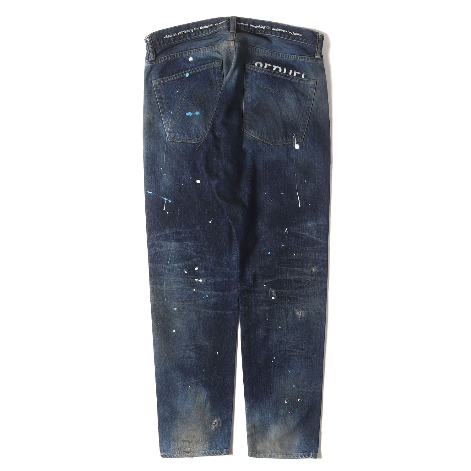 美品】SEQUEL シークエル パンツ インディゴ サイズ:M | 21AW fragment