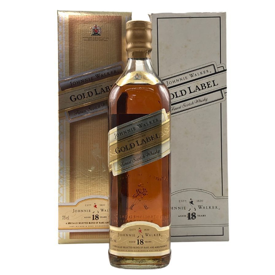 ジョニーウォーカー18年 ゴールドラベル 750ml - メルカリ
