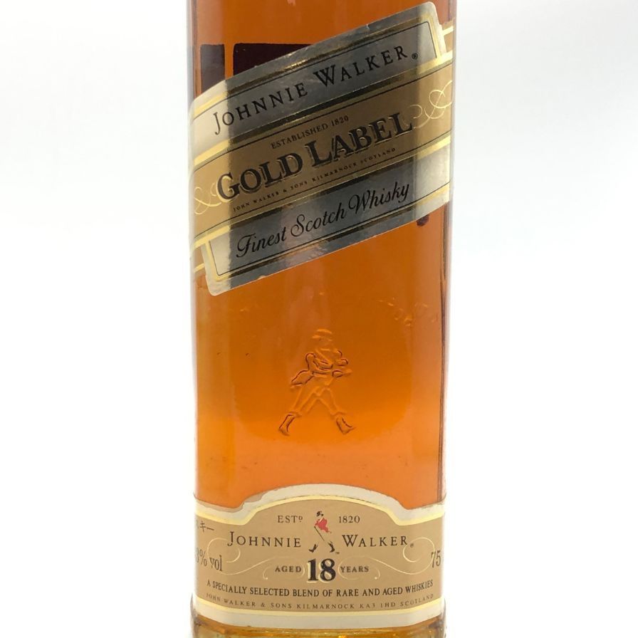 ジョニーウォーカー18年 ゴールドラベル 750ml - メルカリ