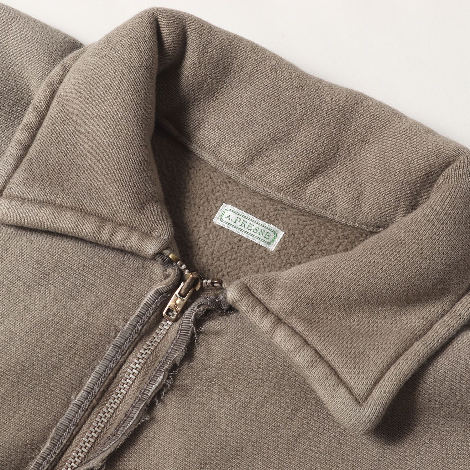 美品】A.PRESSE アプレッセ スウェット チャコールグレー 4 | 25AW 