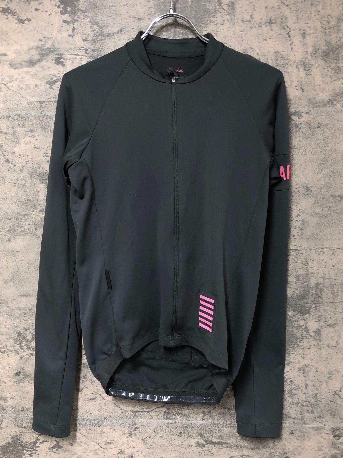 JO 805 ラファ Rapha PRO TEAM LONG SLEEVE TRAINING JERSEY 長袖 サイクルジャージ 黒 S
