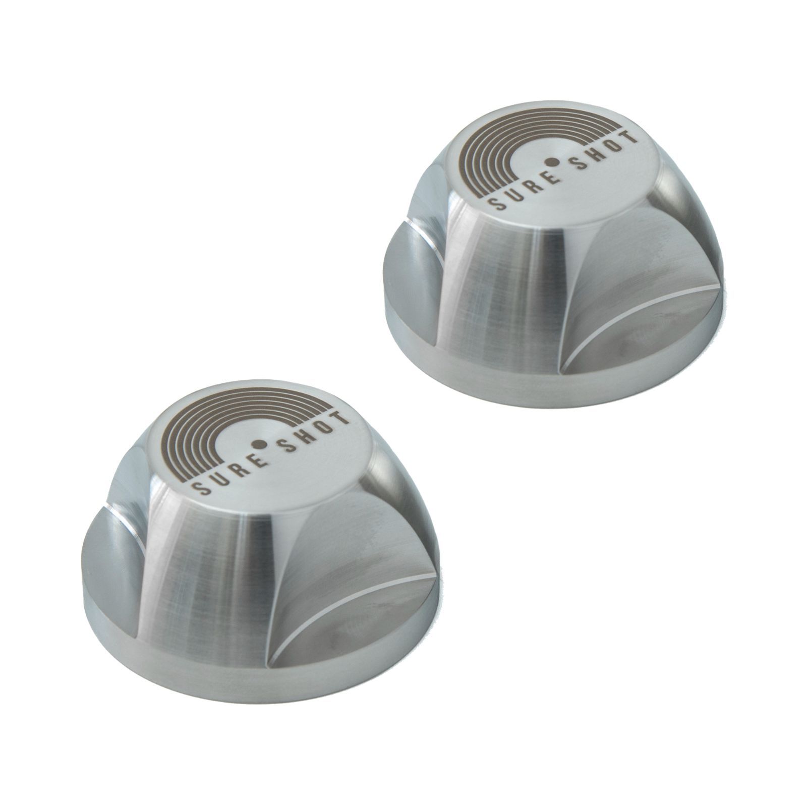 Sure Shot CROWN EPアダプター スタビライザー 7インチレコード用 ステンレス製 109ｇ セット