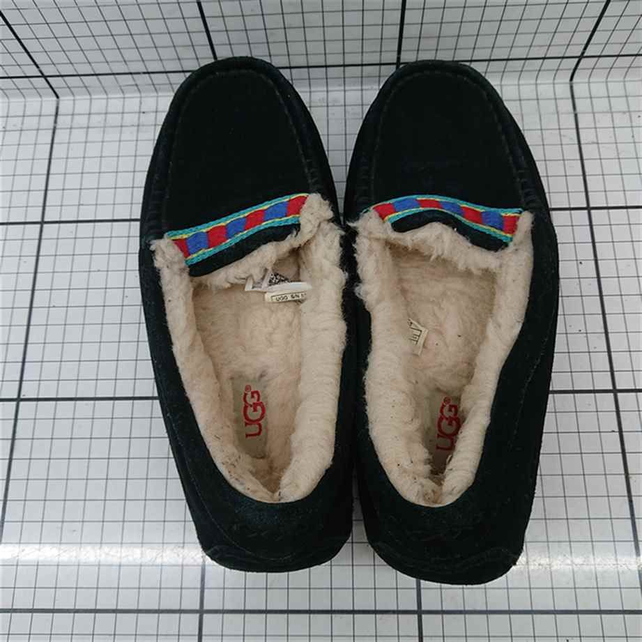 ◇ ⊇ アグ UGG 1016162 モカシン ブラック系 23cm レディース E